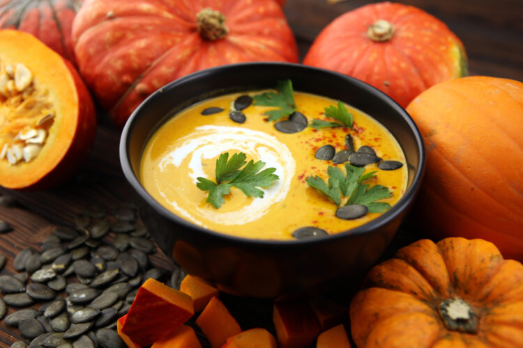 Roasted Squash Soup with Bacon Recipe
